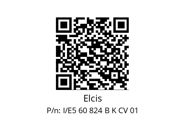   Elcis I/E5 60 824 B K CV 01