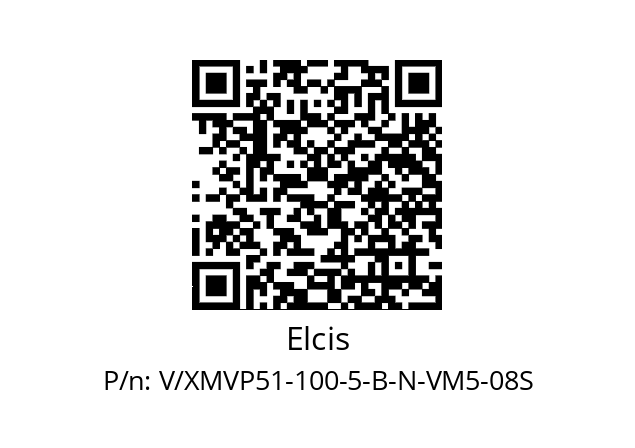   Elcis V/XMVP51-100-5-B-N-VM5-08S