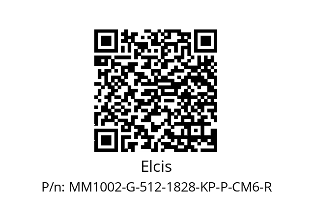   Elcis MM1002-G-512-1828-KP-P-CM6-R