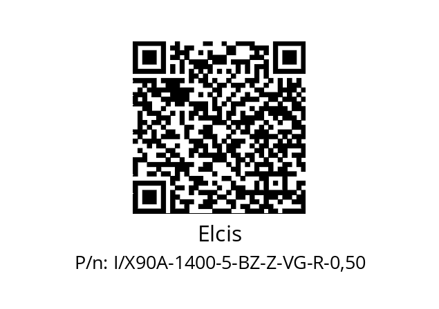   Elcis I/X90A-1400-5-BZ-Z-VG-R-0,50