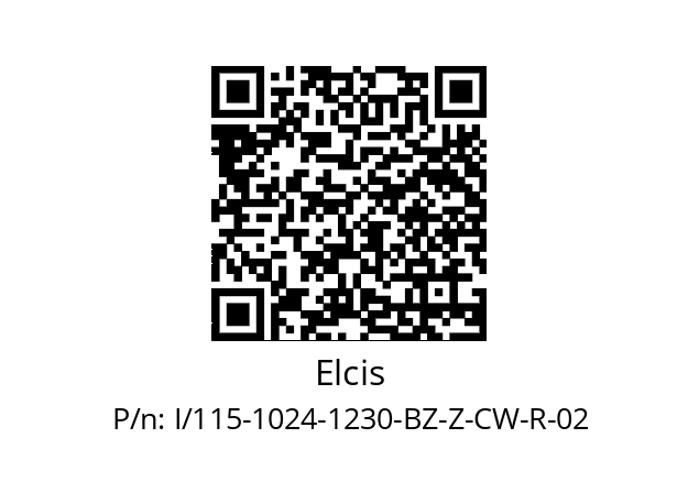   Elcis I/115-1024-1230-BZ-Z-CW-R-02