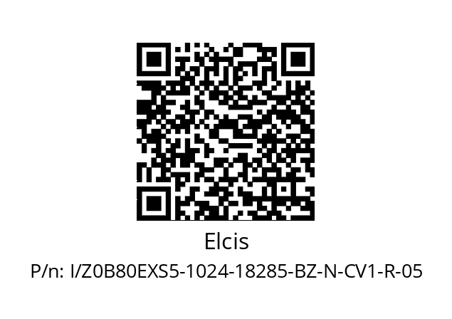   Elcis I/Z0B80EXS5-1024-18285-BZ-N-CV1-R-05