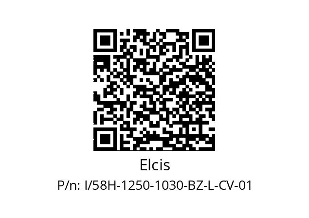   Elcis I/58H-1250-1030-BZ-L-CV-01