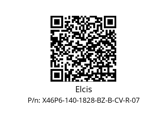   Elcis X46P6-140-1828-BZ-B-CV-R-07