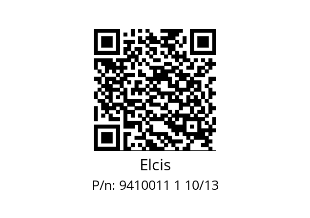   Elcis 9410011 1 10/13