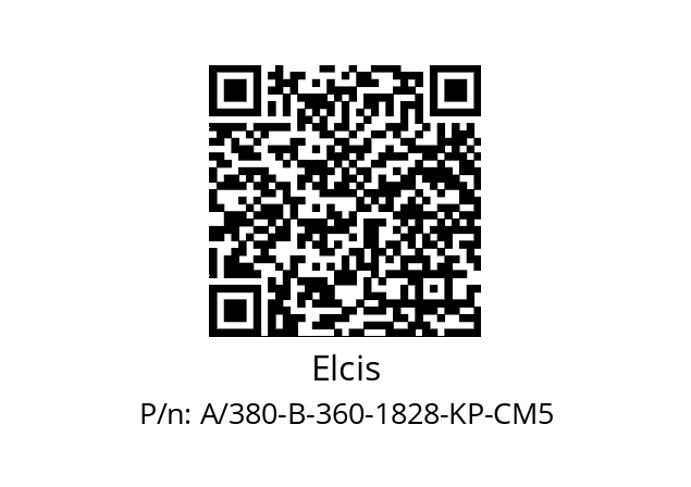   Elcis A/380-B-360-1828-KP-CM5