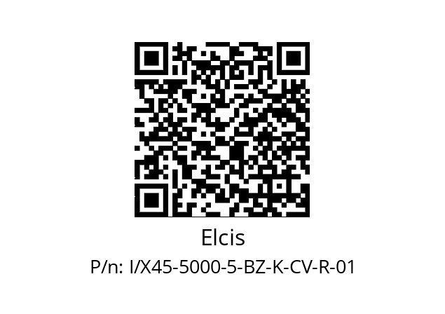   Elcis I/X45-5000-5-BZ-K-CV-R-01