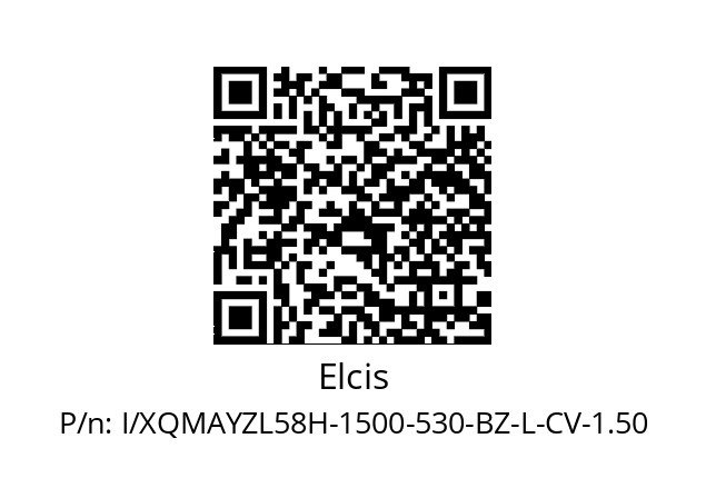   Elcis I/XQMAYZL58H-1500-530-BZ-L-CV-1.50