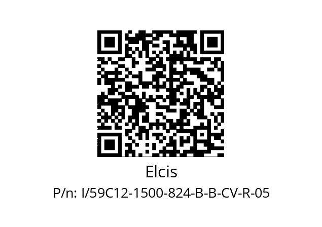   Elcis I/59C12-1500-824-B-B-CV-R-05