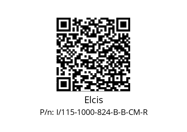   Elcis I/115-1000-824-B-B-CM-R