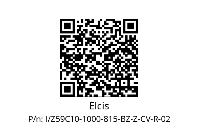   Elcis I/Z59C10-1000-815-BZ-Z-CV-R-02