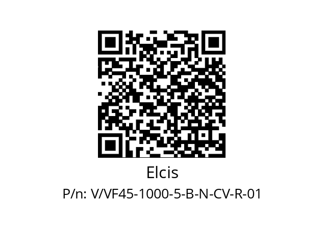   Elcis V/VF45-1000-5-B-N-CV-R-01