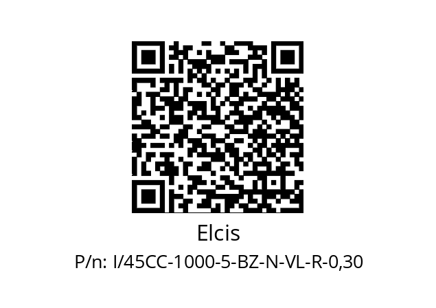   Elcis I/45CC-1000-5-BZ-N-VL-R-0,30