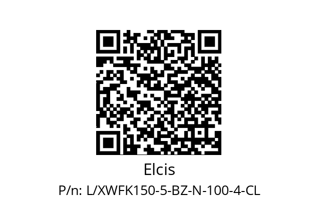   Elcis L/XWFK150-5-BZ-N-100-4-CL