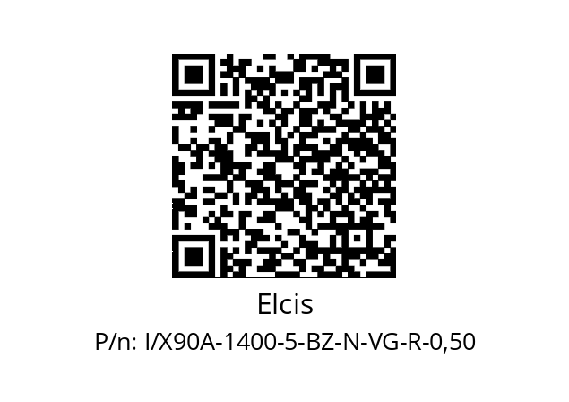   Elcis I/X90A-1400-5-BZ-N-VG-R-0,50