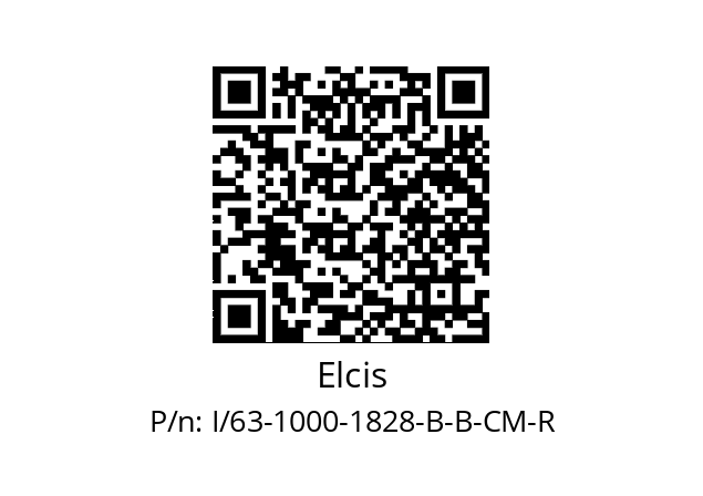   Elcis I/63-1000-1828-B-B-CM-R