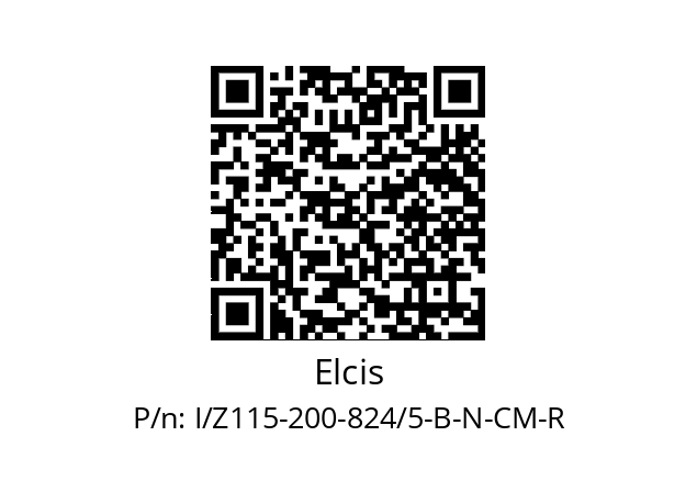   Elcis I/Z115-200-824/5-B-N-CM-R