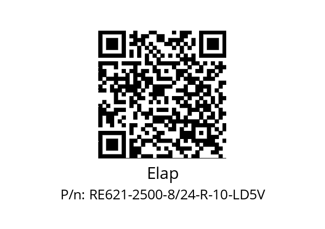   Elap RE621-2500-8/24-R-10-LD5V