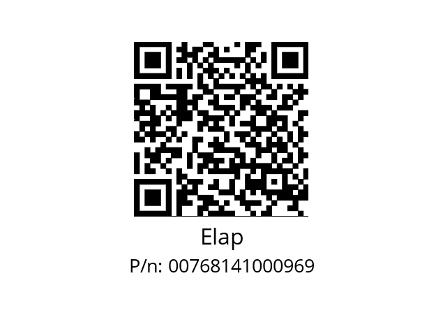   Elap 00768141000969