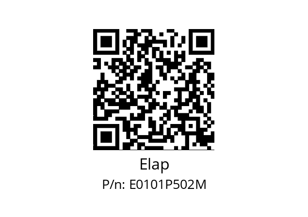   Elap E0101P502M