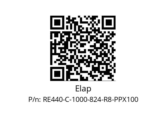   Elap RE440-C-1000-824-R8-PPX100