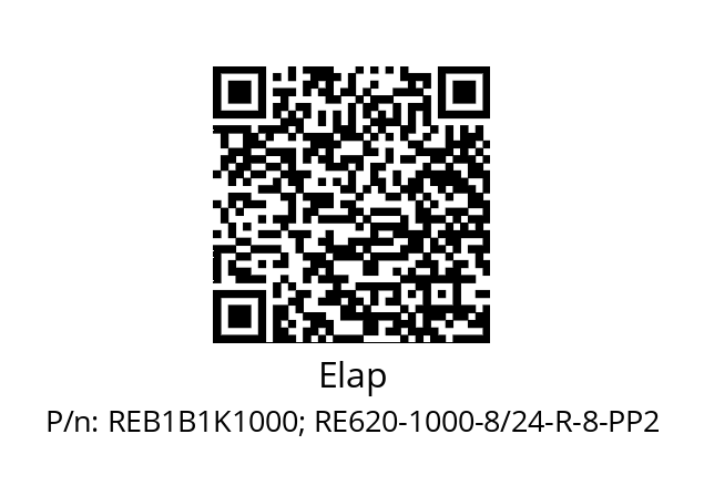   Elap REB1B1K1000; RE620-1000-8/24-R-8-PP2