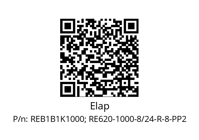   Elap REB1B1K1000; RE620-1000-8/24-R-8-PP2