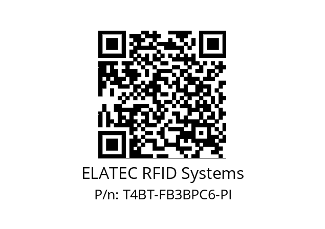   ELATEC RFID Systems T4BT-FB3BPC6-PI