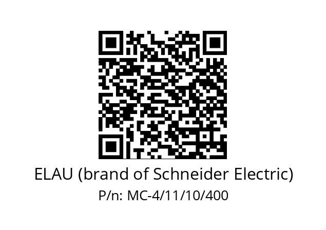   ELAU (brand of Schneider Electric) MC-4/11/10/400