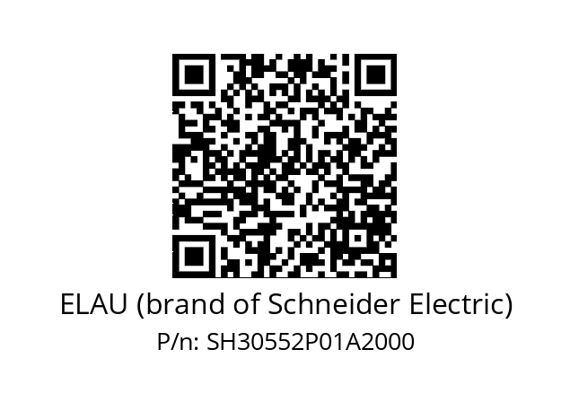   ELAU (brand of Schneider Electric) SH30552P01A2000