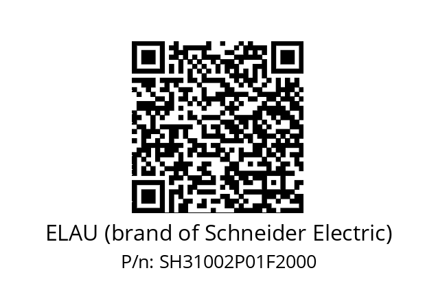   ELAU (brand of Schneider Electric) SH31002P01F2000