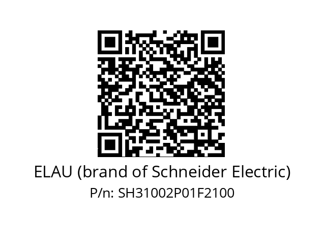   ELAU (brand of Schneider Electric) SH31002P01F2100