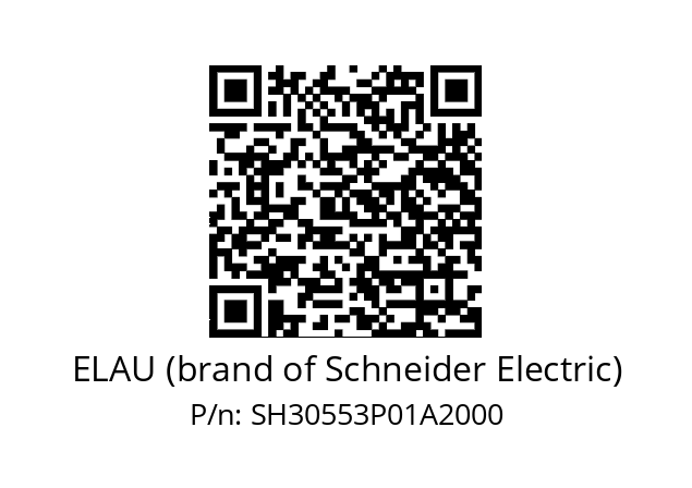   ELAU (brand of Schneider Electric) SH30553P01A2000