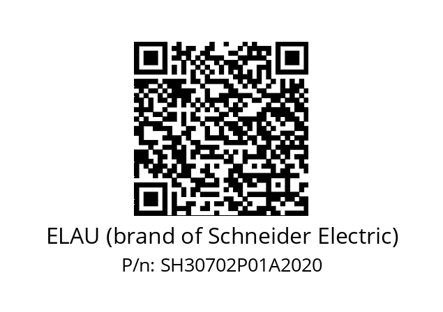   ELAU (brand of Schneider Electric) SH30702P01A2020