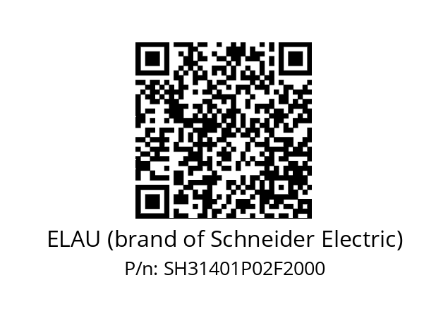   ELAU (brand of Schneider Electric) SH31401P02F2000