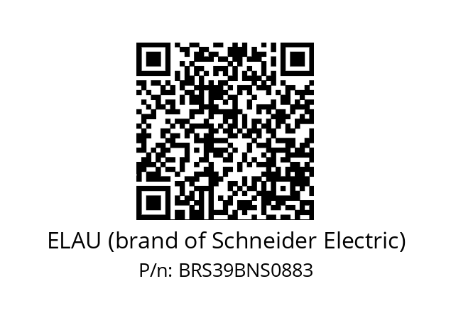   ELAU (brand of Schneider Electric) BRS39BNS0883