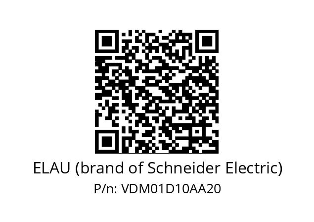   ELAU (brand of Schneider Electric) VDM01D10AA20