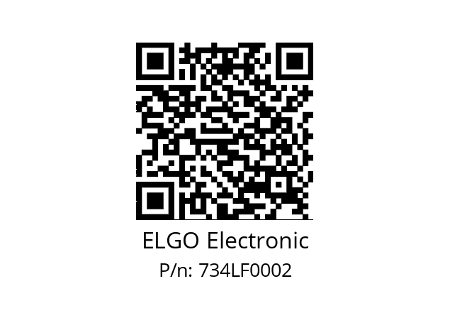   ELGO Electronic 734LF0002