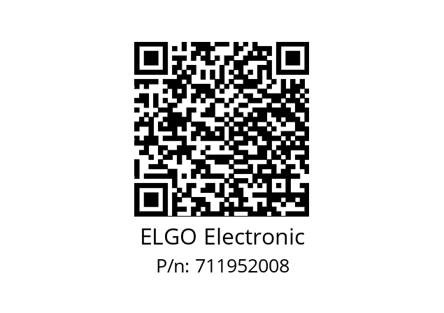  P9521-000-024-M ELGO Electronic 711952008