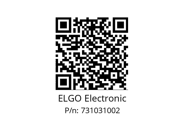   ELGO Electronic 731031002