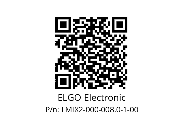   ELGO Electronic LMIX2-000-008.0-1-00