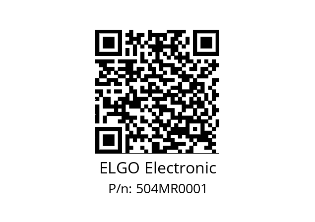   ELGO Electronic 504MR0001