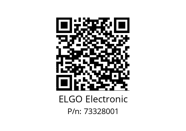   ELGO Electronic 73328001