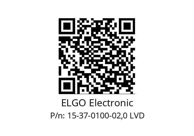   ELGO Electronic 15-37-0100-02,0 LVD