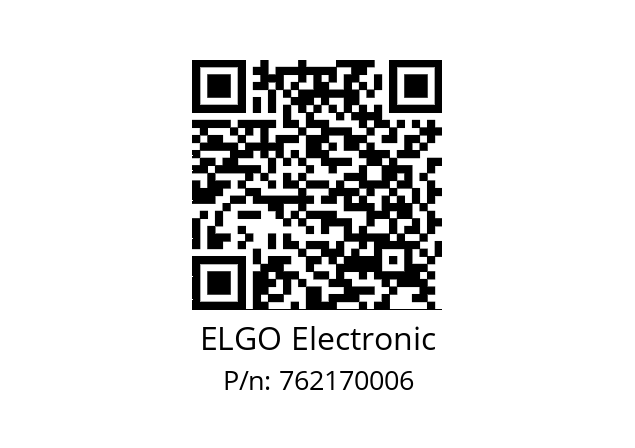   ELGO Electronic 762170006