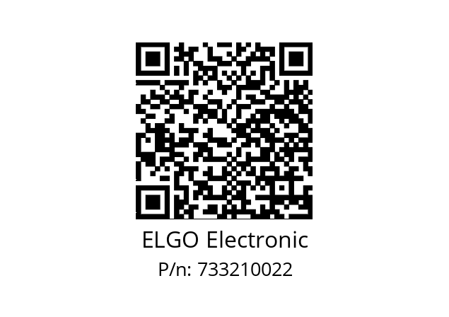  MIX5-000-0000-2-00 ELGO Electronic 733210022