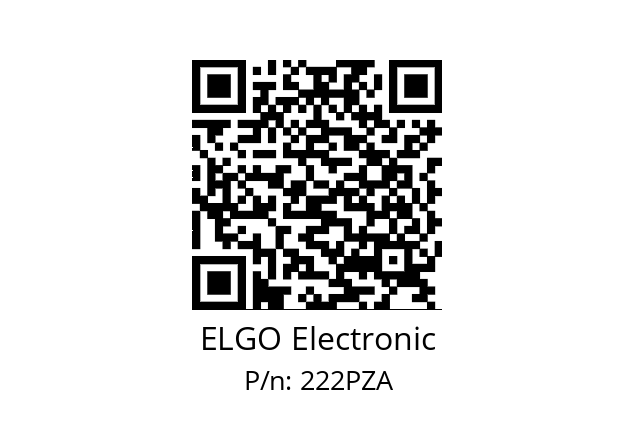   ELGO Electronic 222PZA