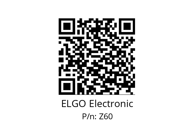   ELGO Electronic Z60