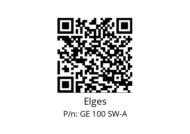   Elges GE 100 SW-A