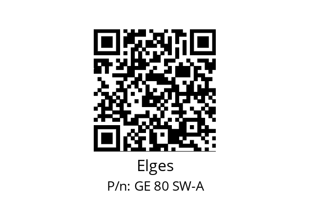   Elges GE 80 SW-A